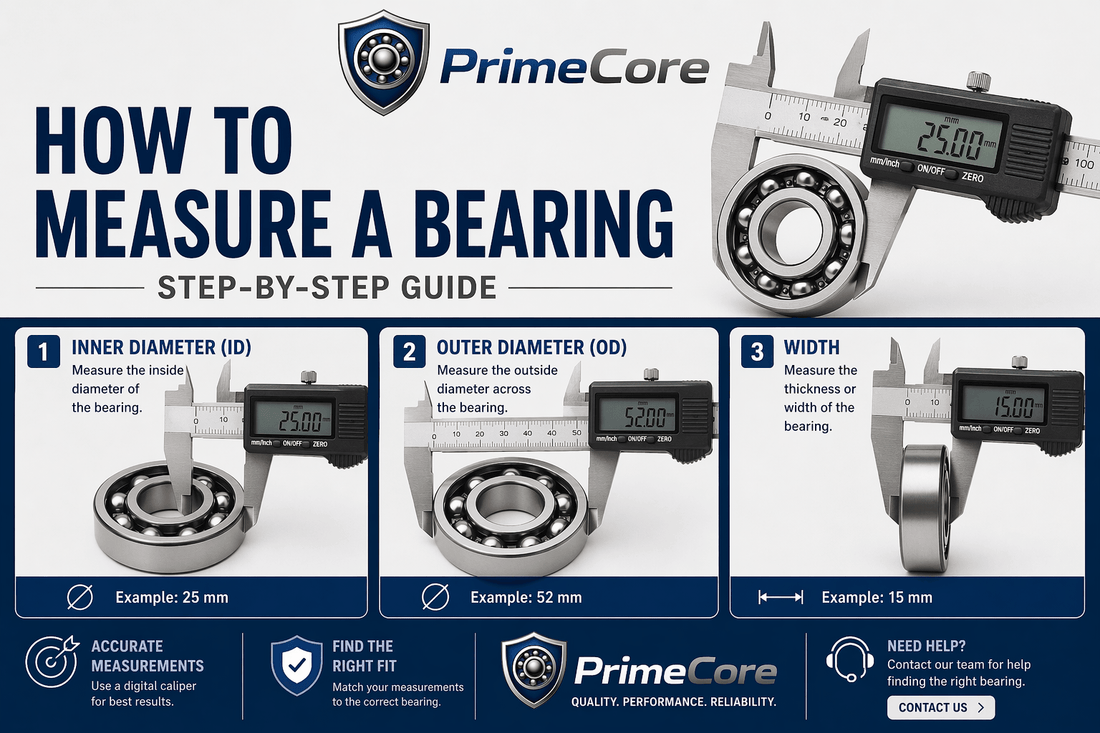 How to Measure a Bearing: Step-by-Step Guide to Finding Bearing Size